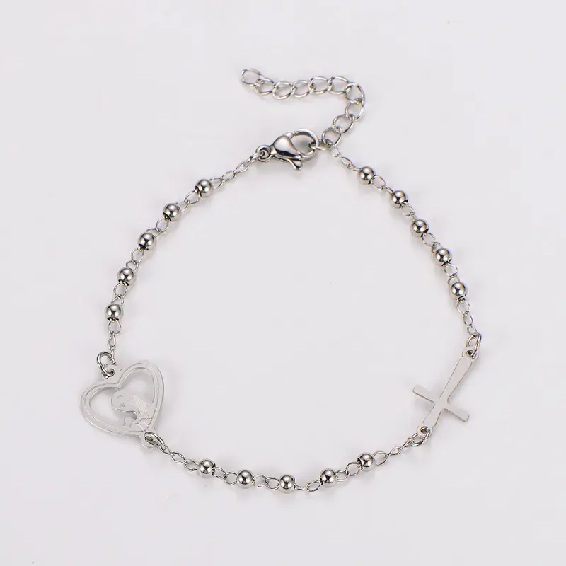 Bracelet Douce Mère Argent