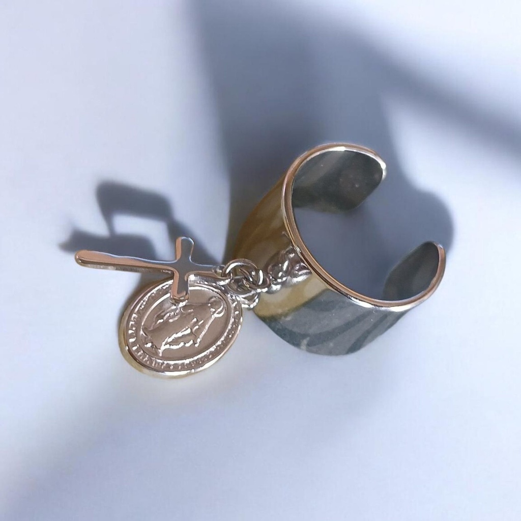 Bague Médaille Sacrée